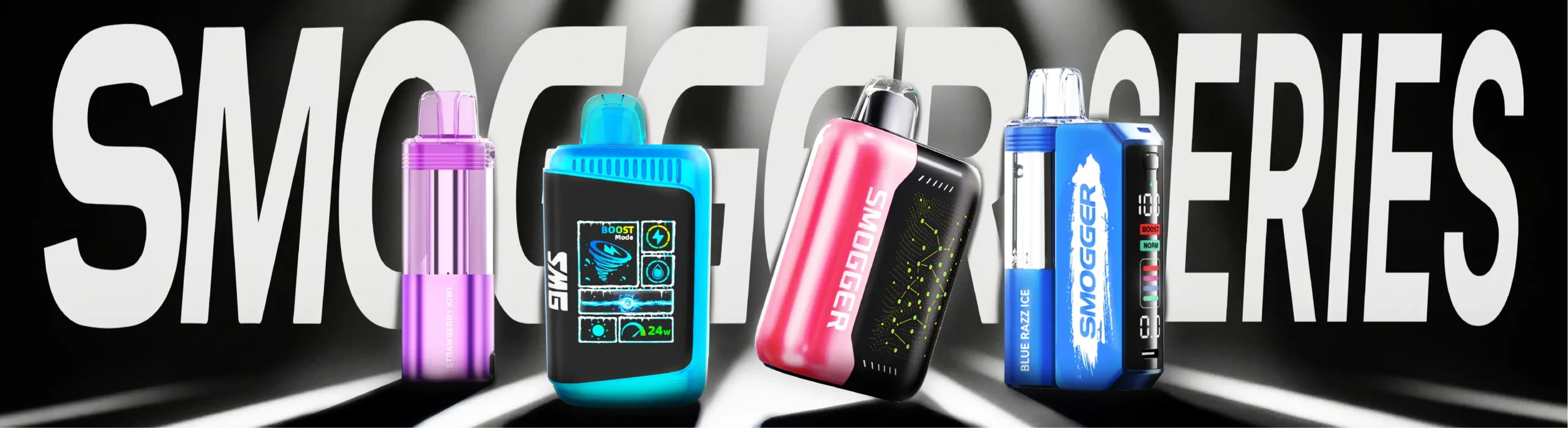 smogger brand website banner design desktopview